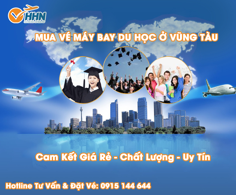 Mua Vé Máy Bay Du Học Tại Vũng Tàu - Đặt Vé Máy Bay Quốc Tế Giá Rẻ Tại Hồng Hải Nam